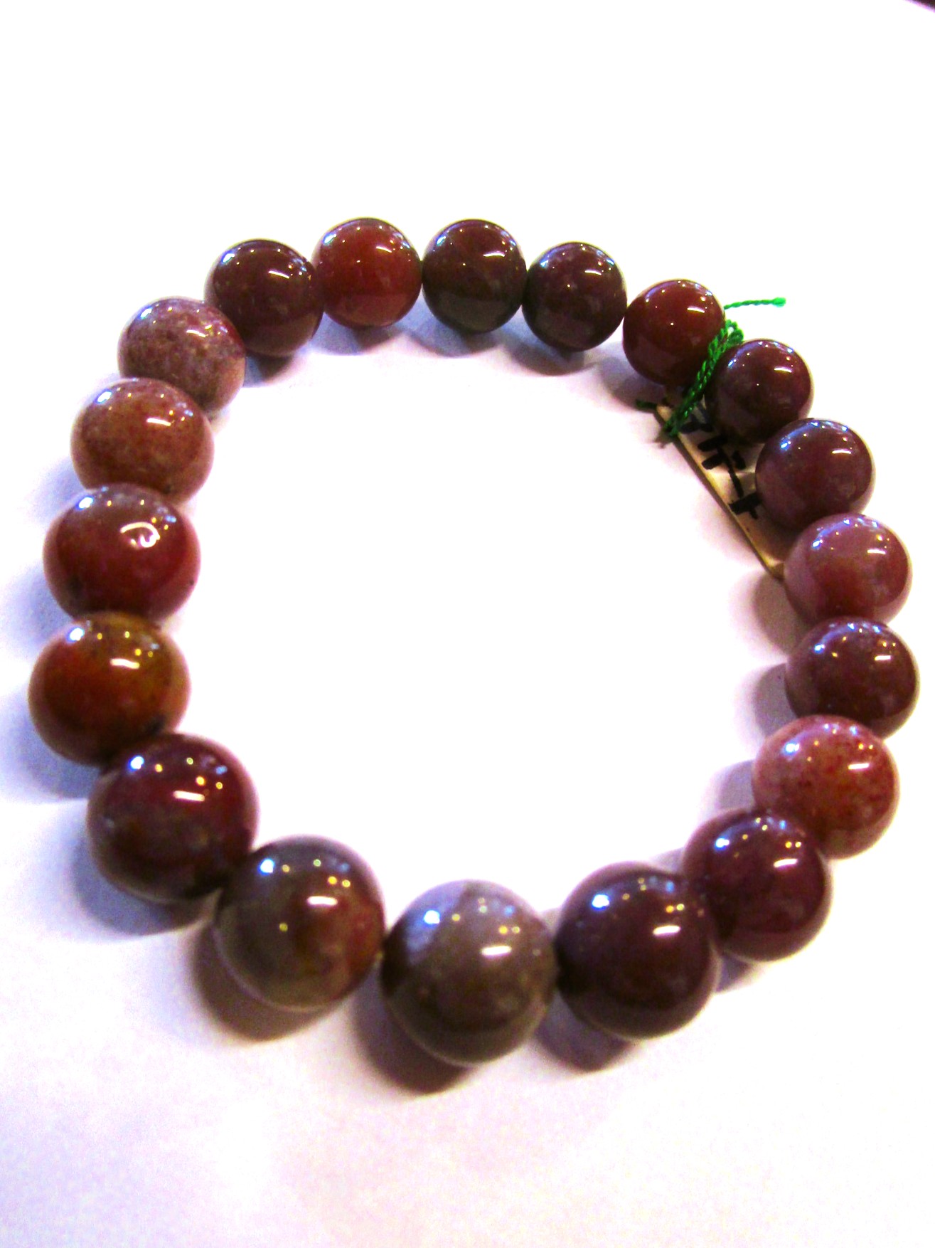 画像2: 【アゲート】１０mm＊天然石＊数珠タイプ＊ブレスレット