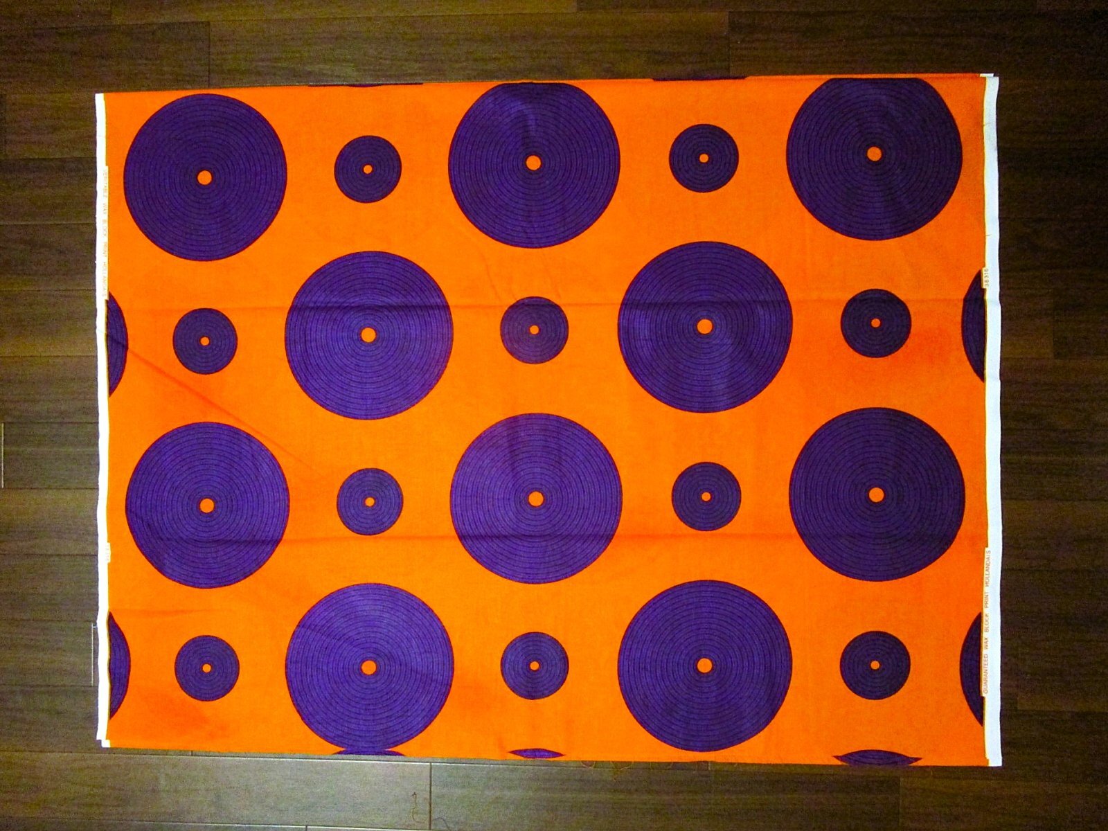 画像: アフリカンプリント生地 パーニュ