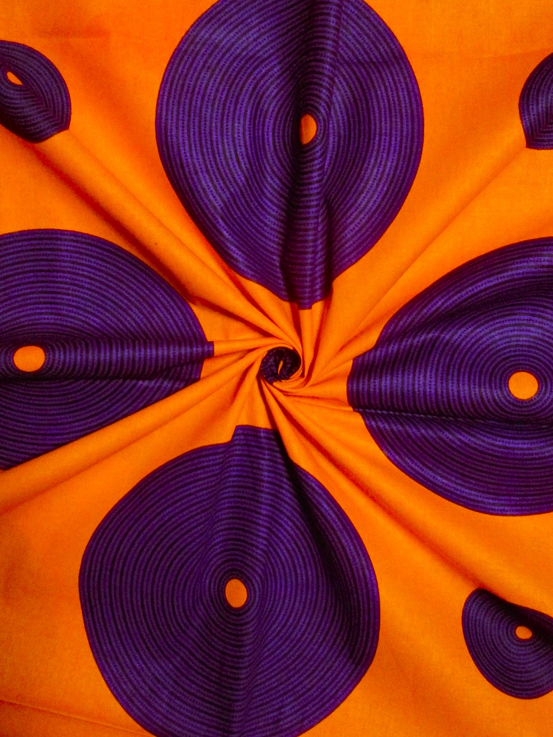 画像: アフリカンプリント生地 パーニュ