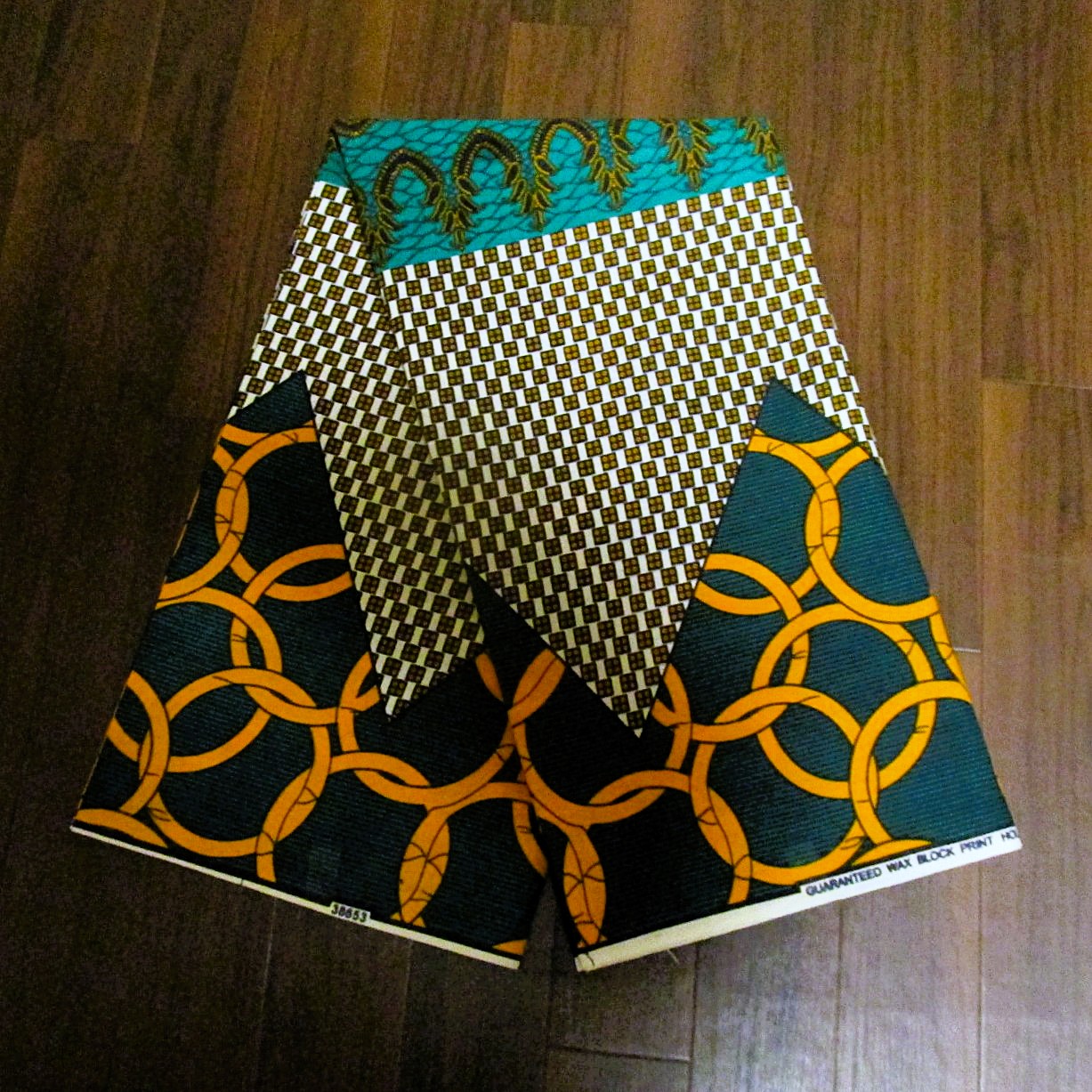 画像2: アフリカンプリント生地 パーニュ