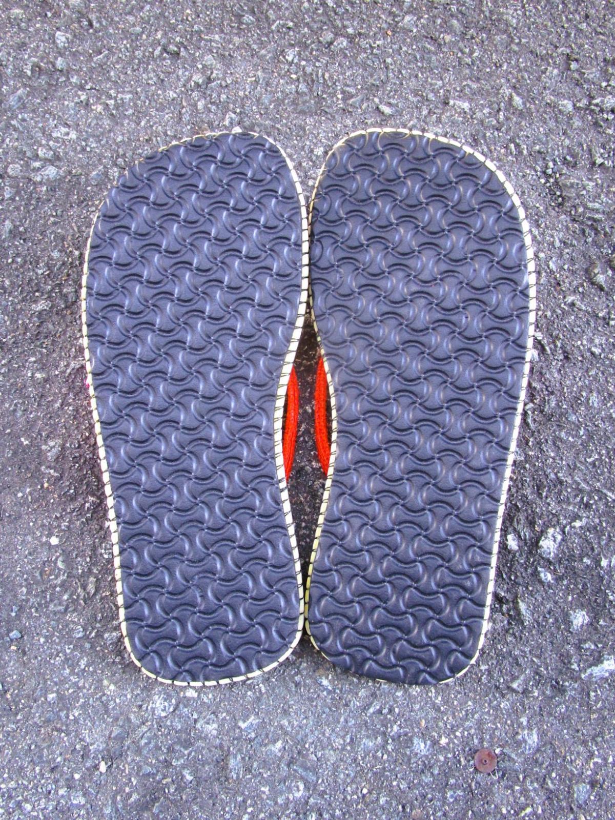 画像3: 【２５ｃｍ〜２５・５ｃｍ】お花プリント＊鈴付き＊ビーチサンダル