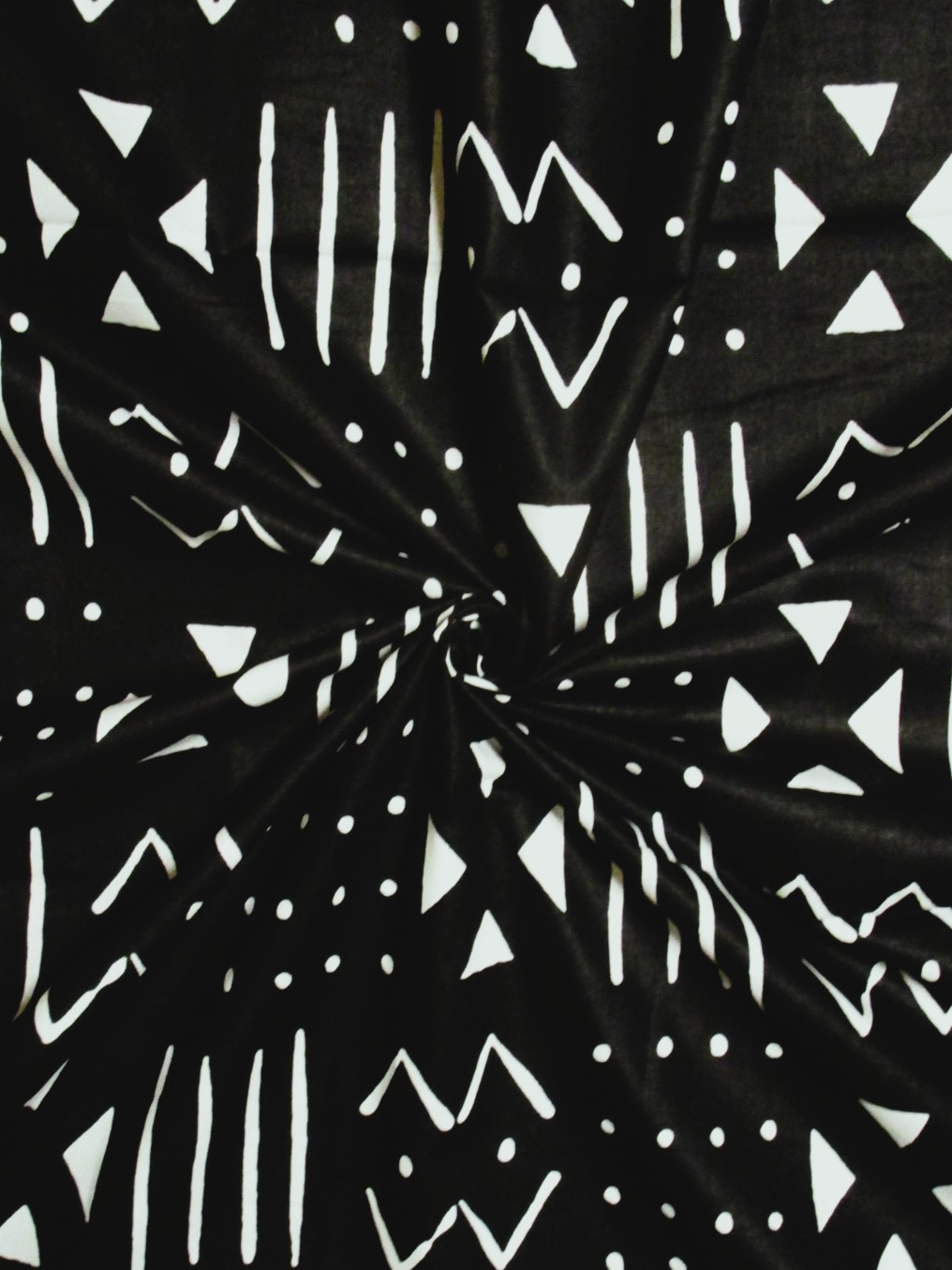 画像: アフリカンプリント生地 パーニュ