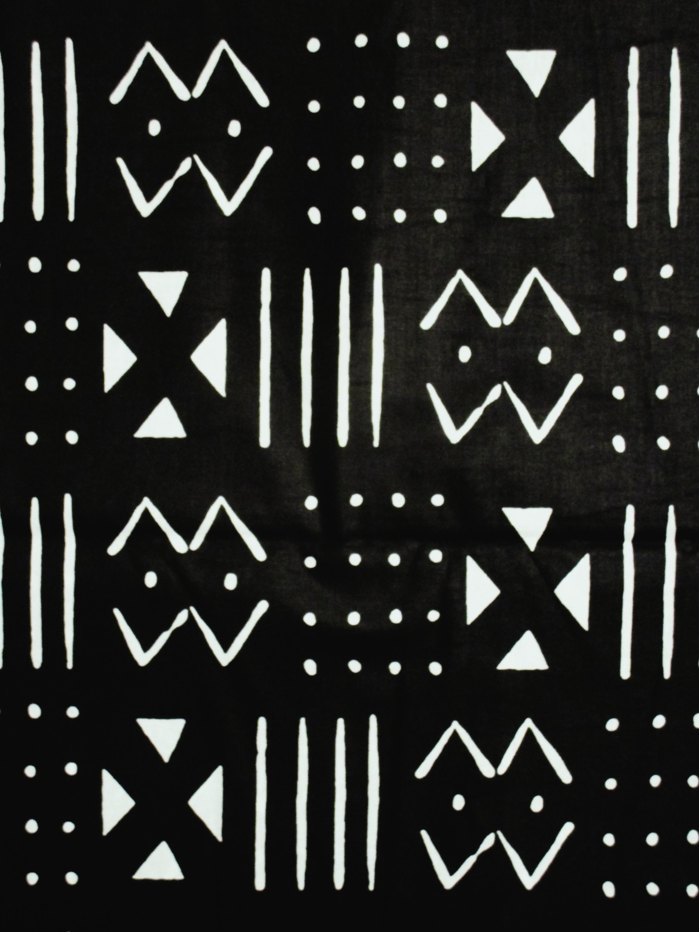 画像: アフリカンプリント生地 パーニュ