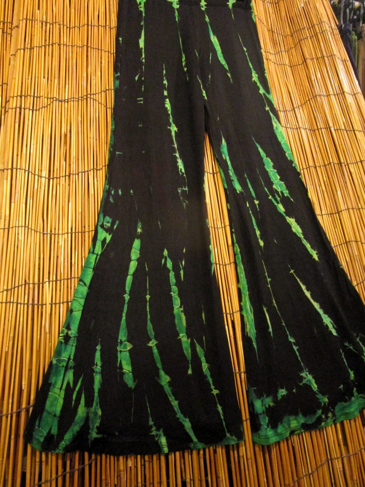 画像3: スパンデックス混合＊レーヨン素材＊タイダイ染め＊ストレッチ＊ゴアパンツ