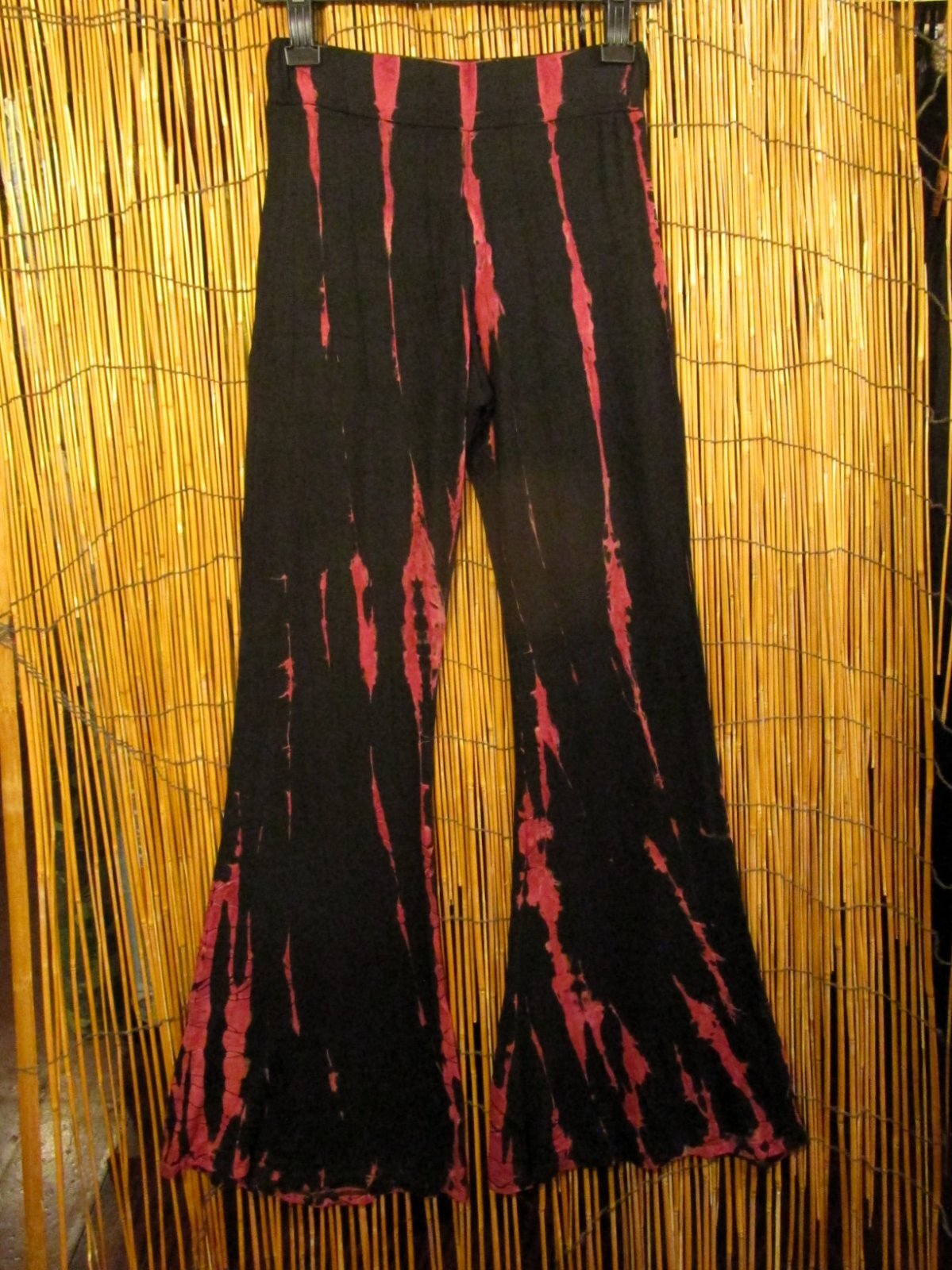 画像4: スパンデックス混合＊レーヨン素材＊タイダイ染め＊ストレッチ＊ゴアパンツ