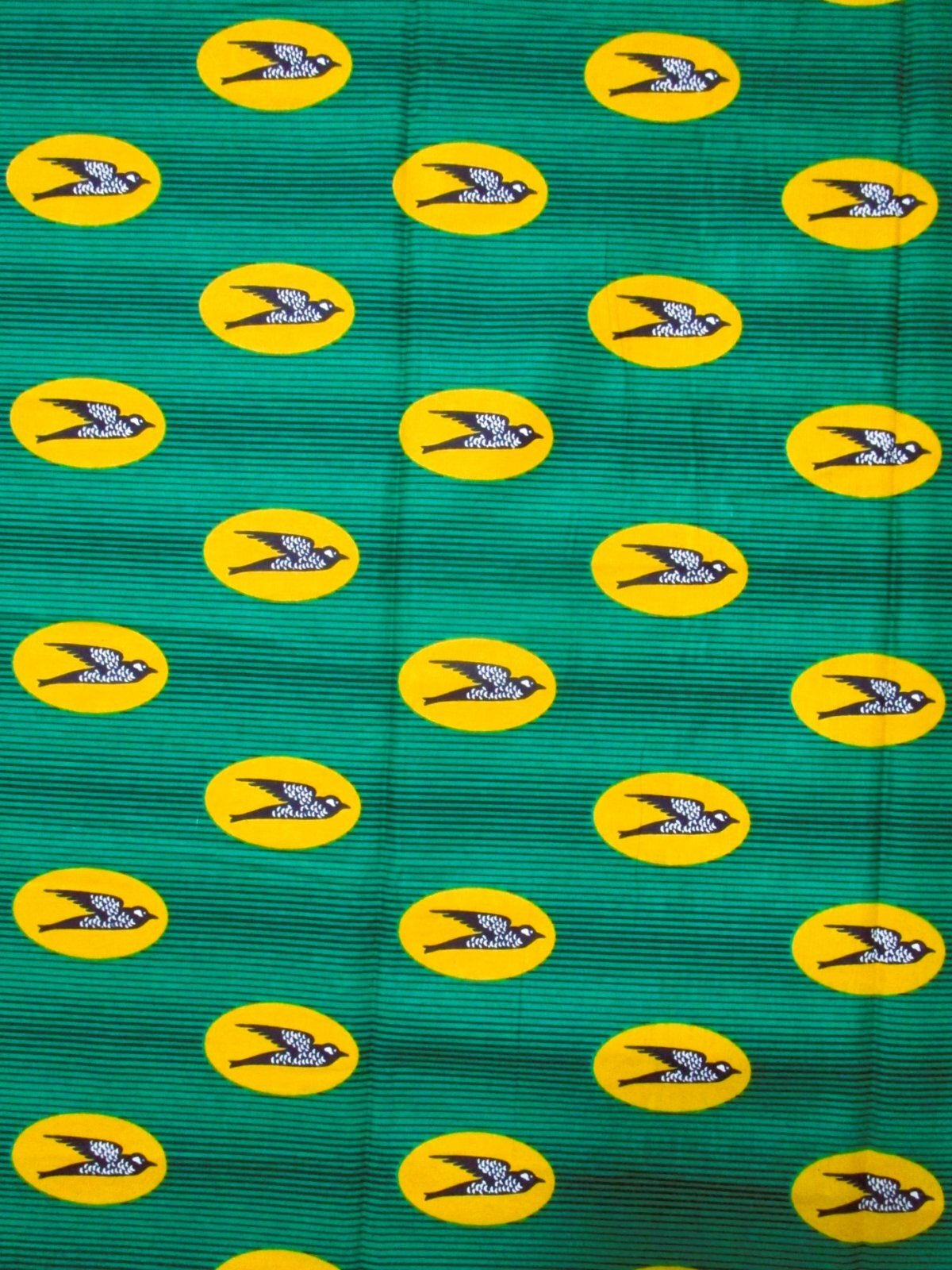 画像1: アフリカンプリント生地 パーニュ