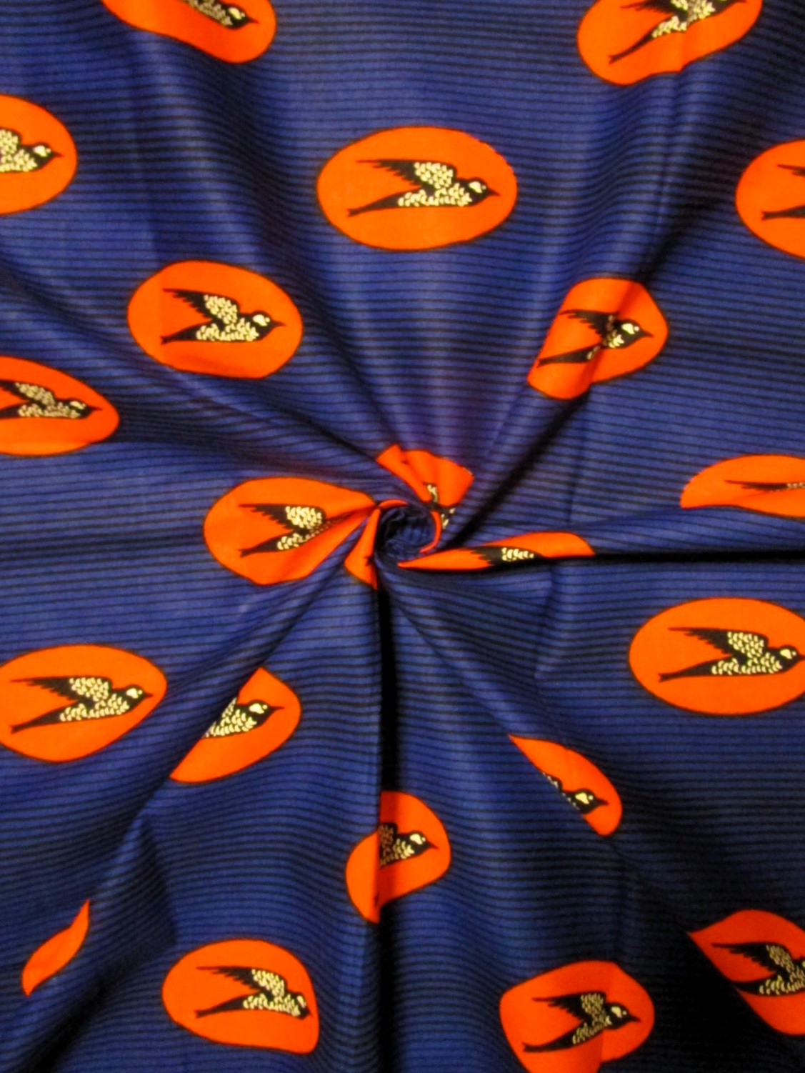 画像: アフリカンプリント生地 パーニュ