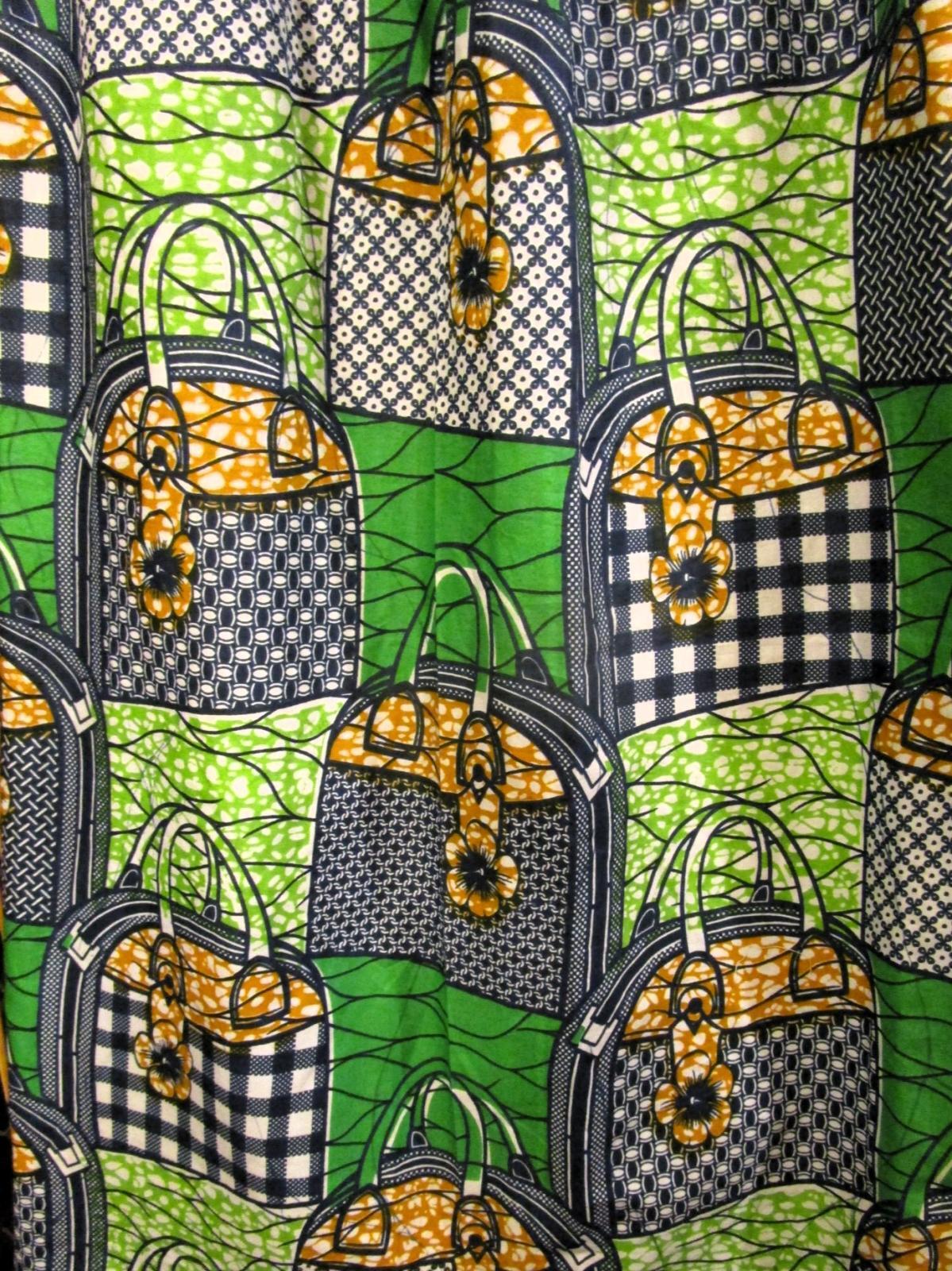 画像2: パーニュ生地＊コットン素材＊アフリカンプリント＊ロングスカート