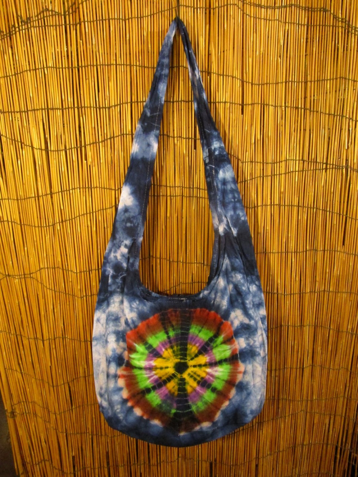 画像2: タイダイ染め＊コットン素材＊ショルダーバッグ