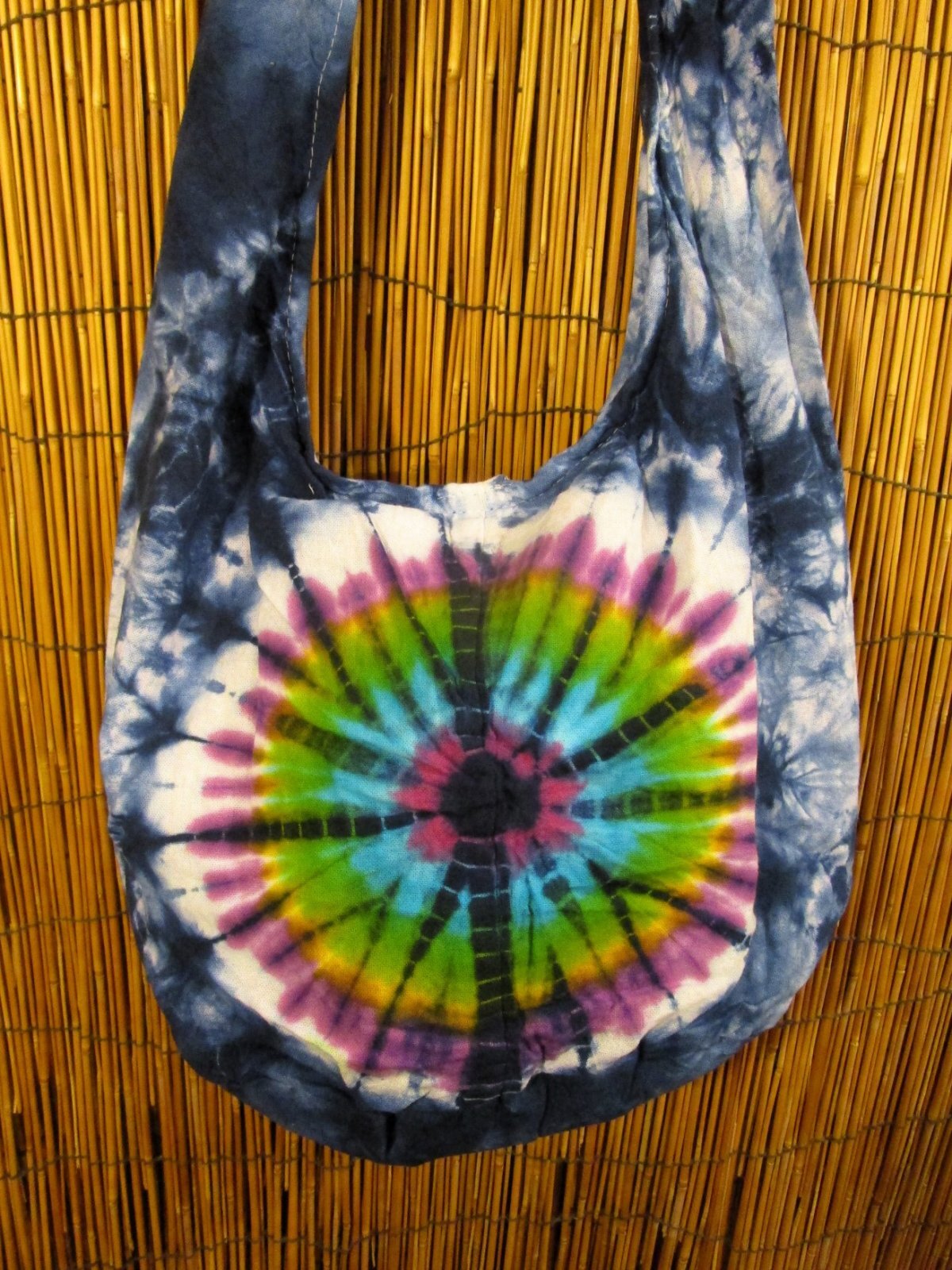 画像: タイダイ染め＊コットン素材＊ショルダーバッグ