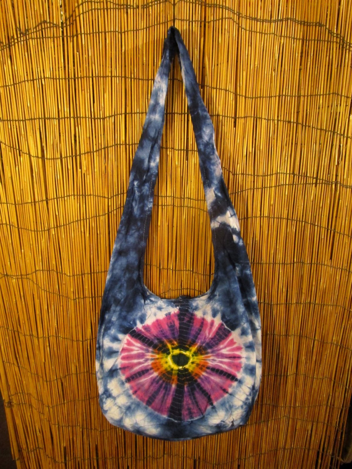 画像2: タイダイ染め＊コットン素材＊ショルダーバッグ