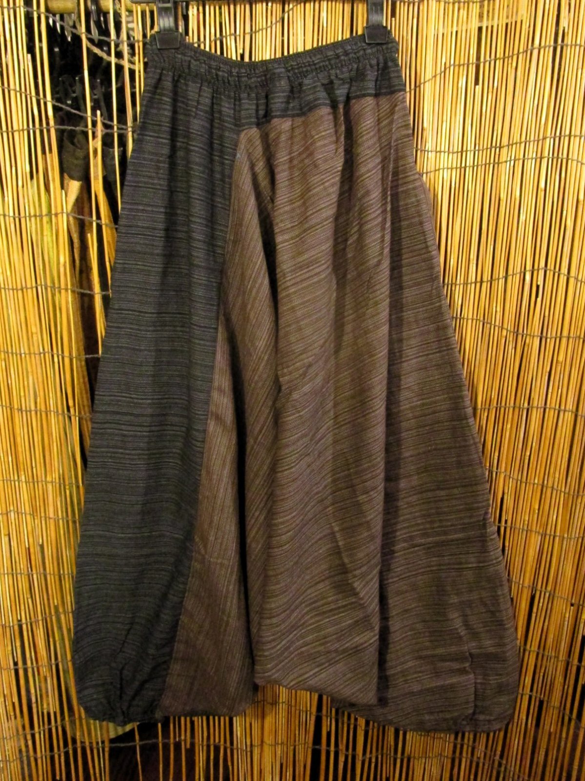 画像3: バイカラー＊コッン素材＊シンプル＊ふんわり＊サルエルパンツ