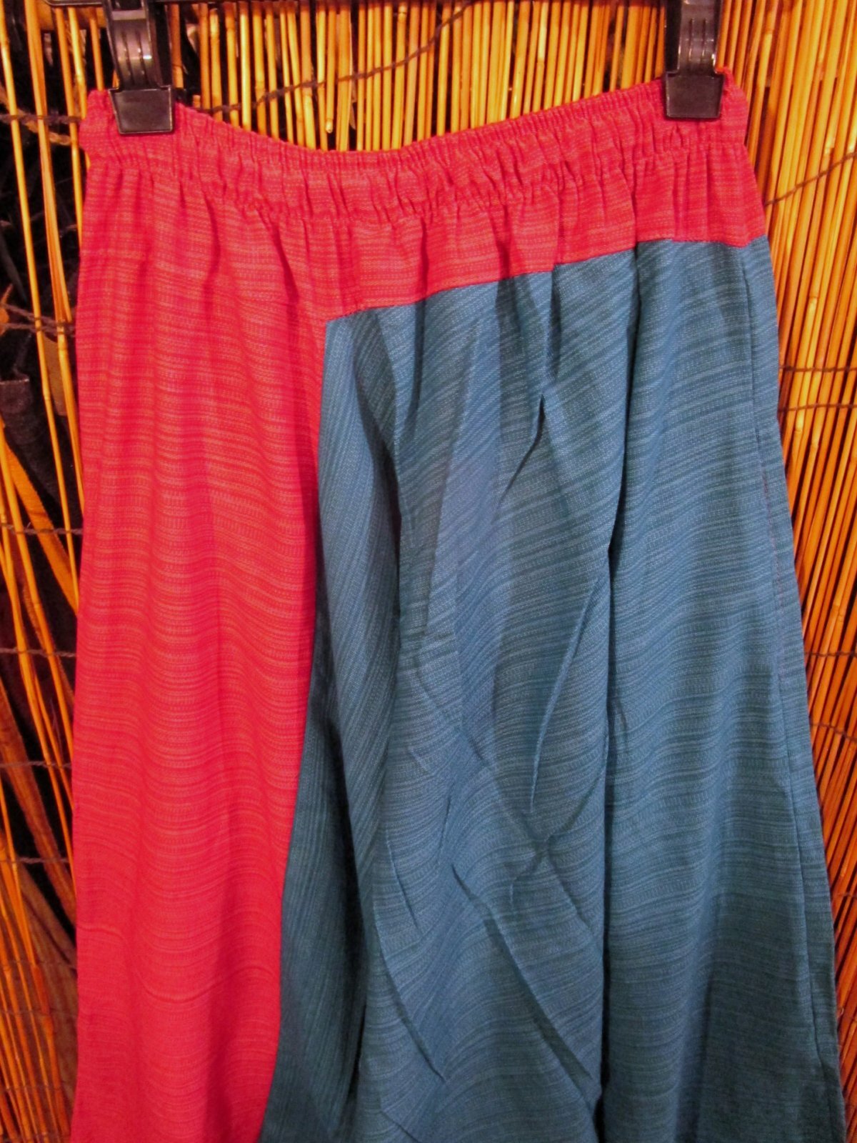 画像4: バイカラー＊コッン素材＊シンプル＊ふんわり＊サルエルパンツ