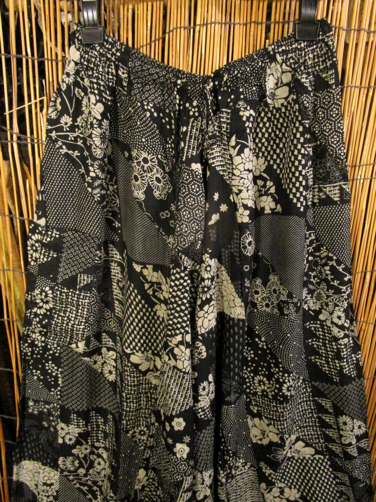 画像2: 和風プリント＊レーヨン素材＊ふんわり＊サルエルパンツ