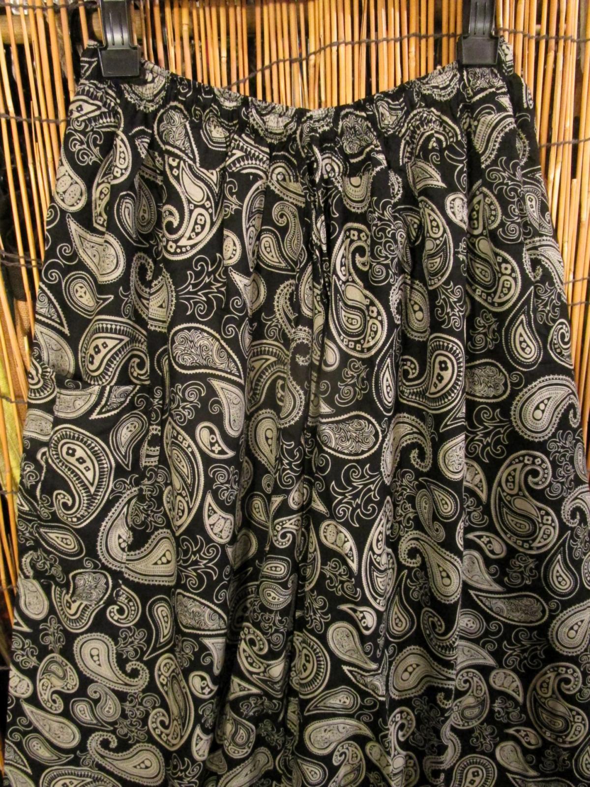 画像2: 和風プリント＊レーヨン素材＊ふんわり＊サルエルパンツ