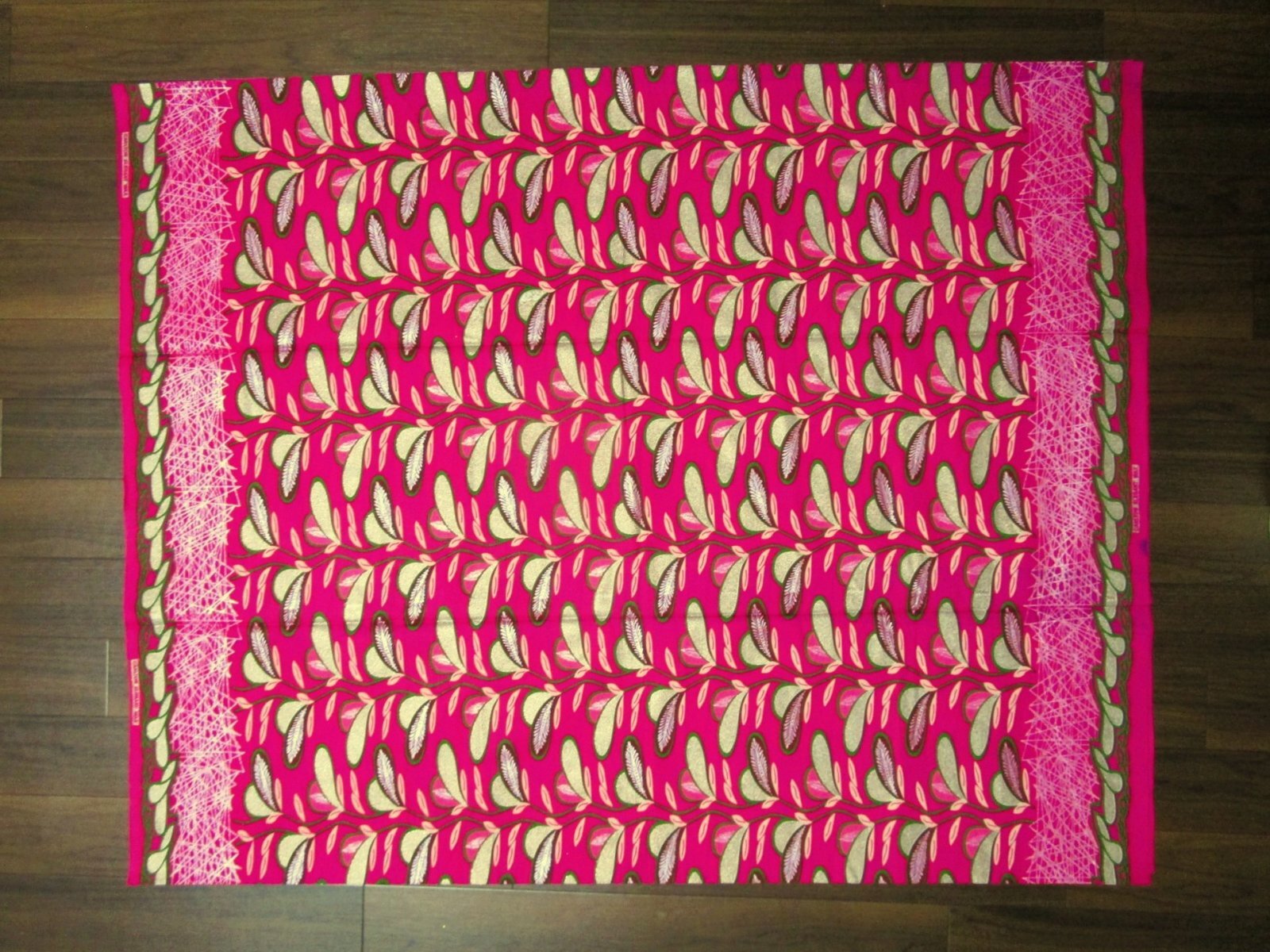 画像: アフリカンプリント生地 パーニュ