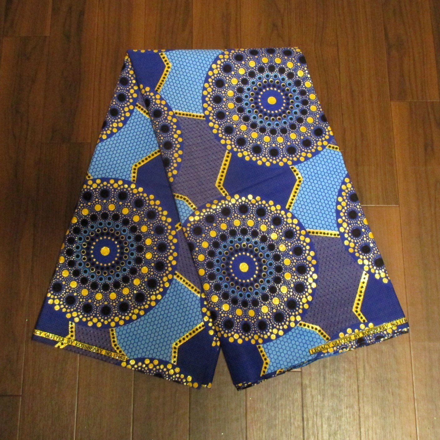 画像2: アフリカンプリント生地 パーニュ