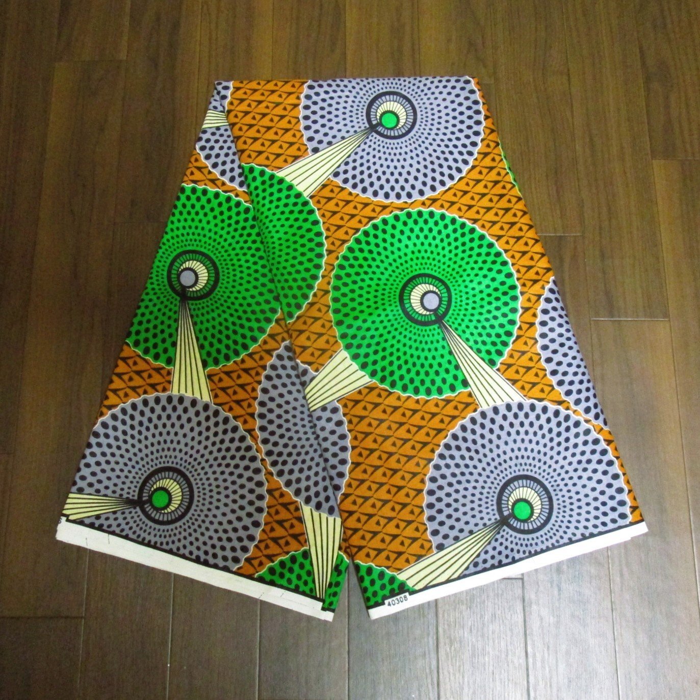 画像2: アフリカンプリント生地 パーニュ