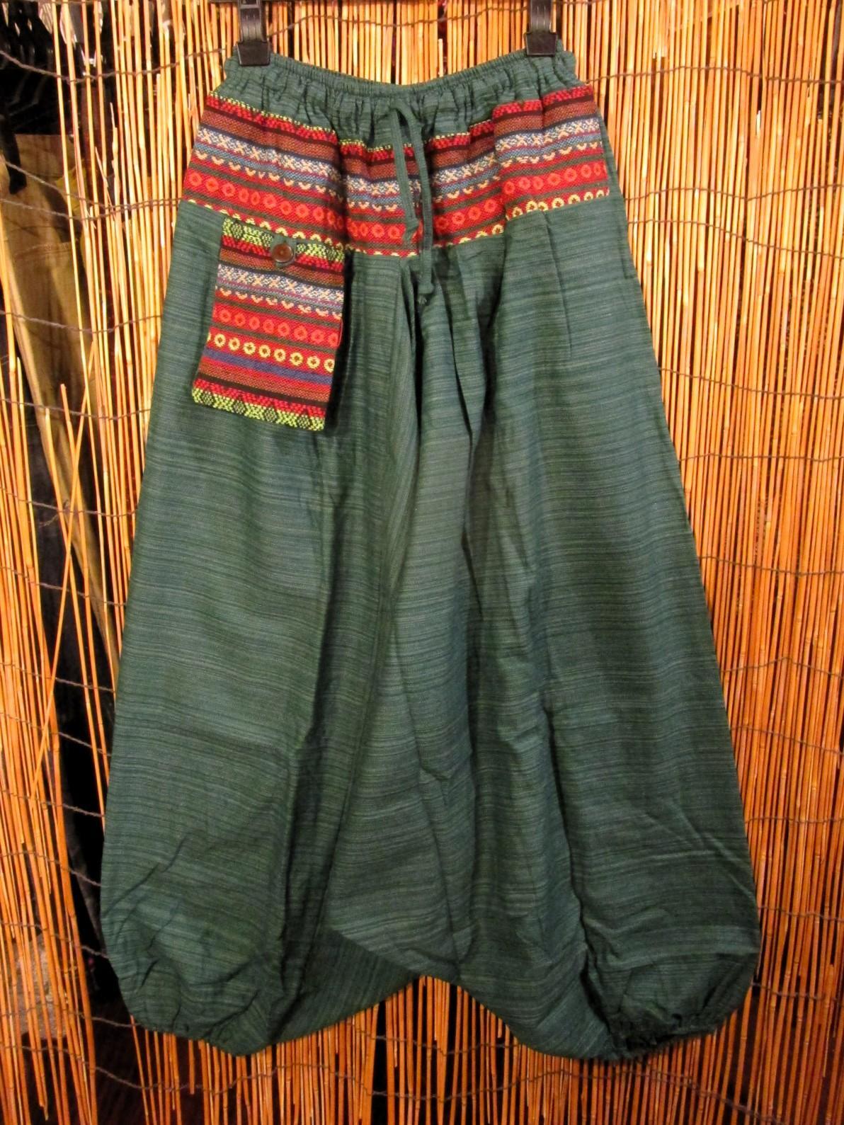 画像1: ゲリ生地＊コットン素材＊ふんわり＊サルエルパンツ