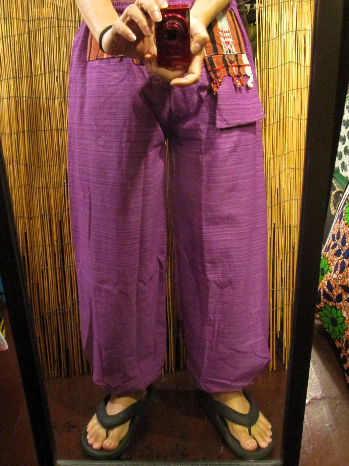 画像: ナガ族＊コットン素材＊ふんわり＊アラジンパンツ