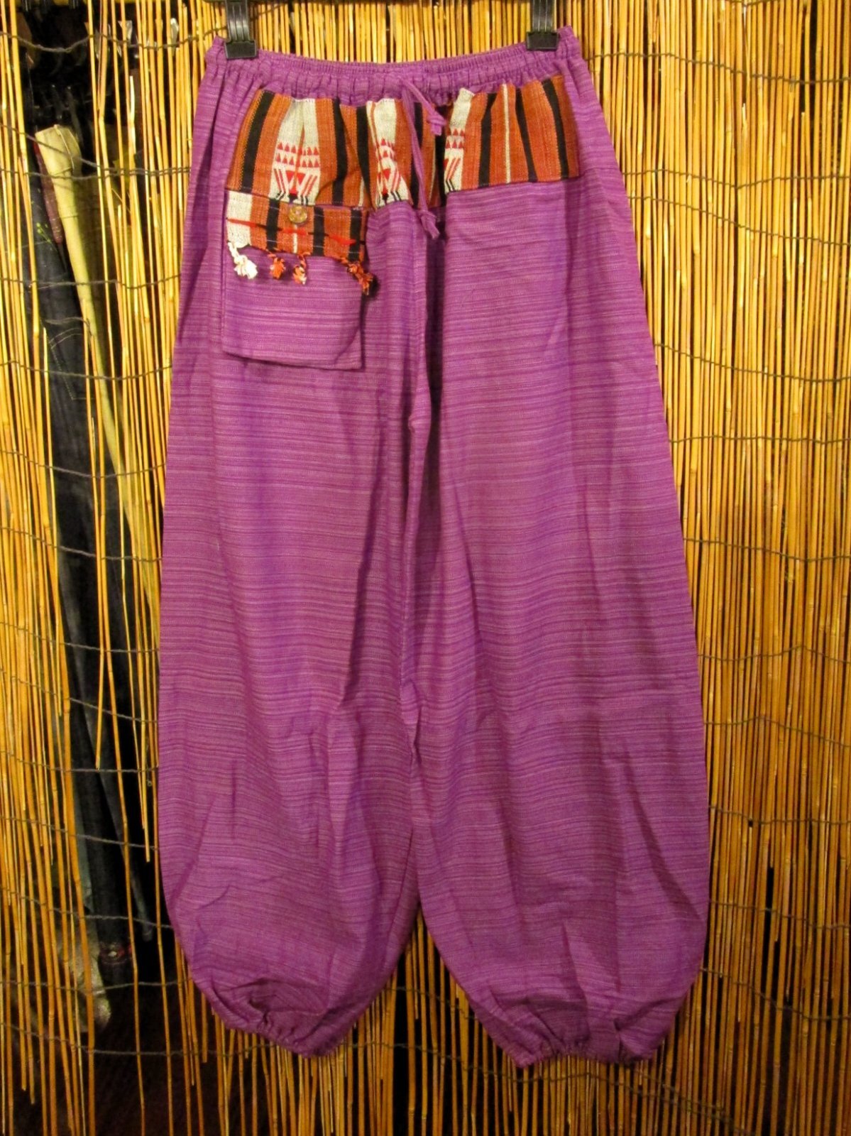画像1: ナガ族＊コットン素材＊ふんわり＊アラジンパンツ