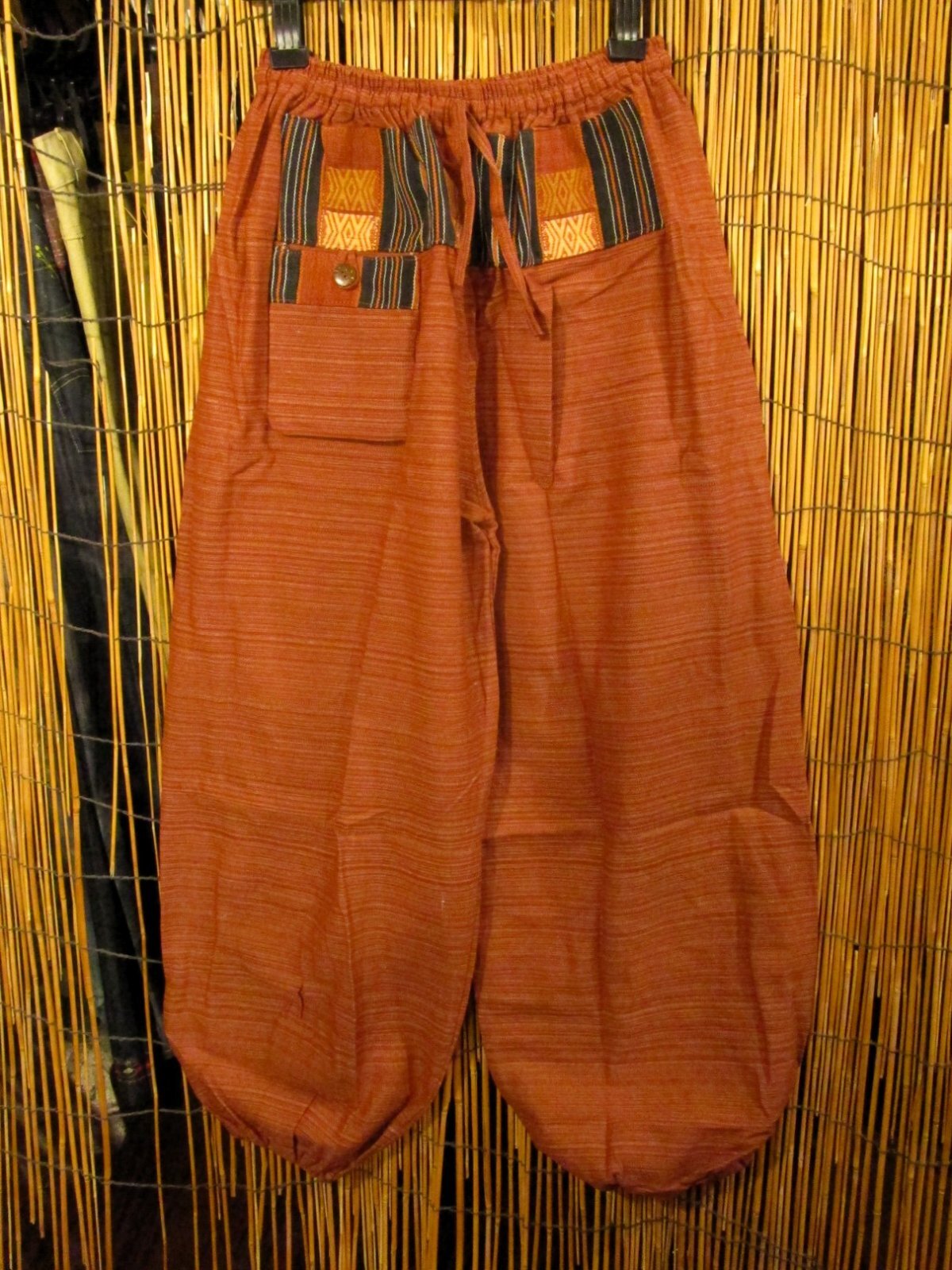 画像1: ナガ族＊コットン素材＊ふんわり＊アラジンパンツ