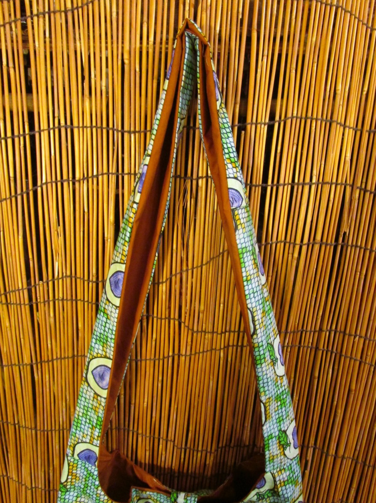 画像: パーニュ生地＊アフリカンプリント＊ショルダーバッグ