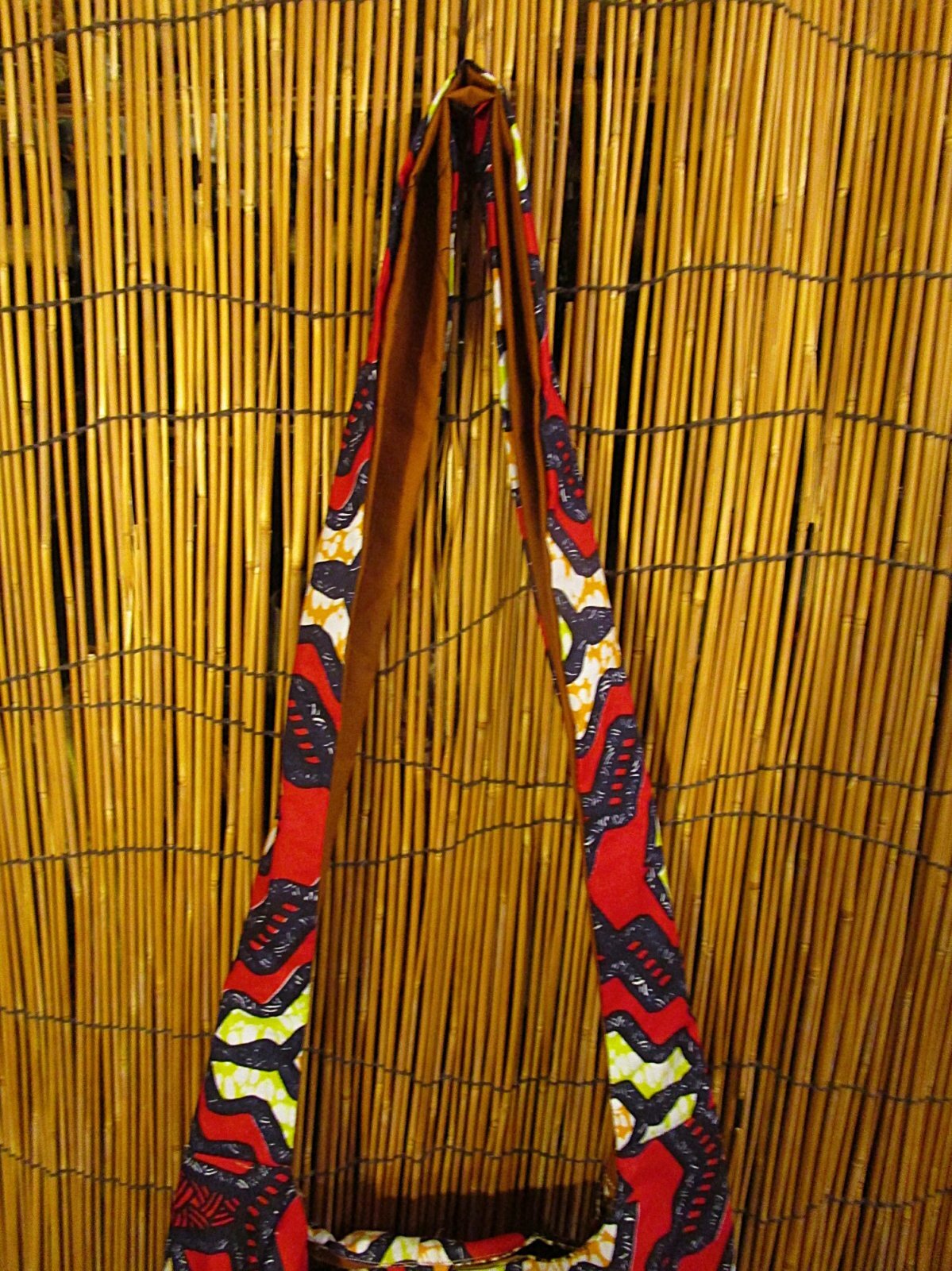 画像: パーニュ生地＊アフリカンプリント＊ショルダーバッグ