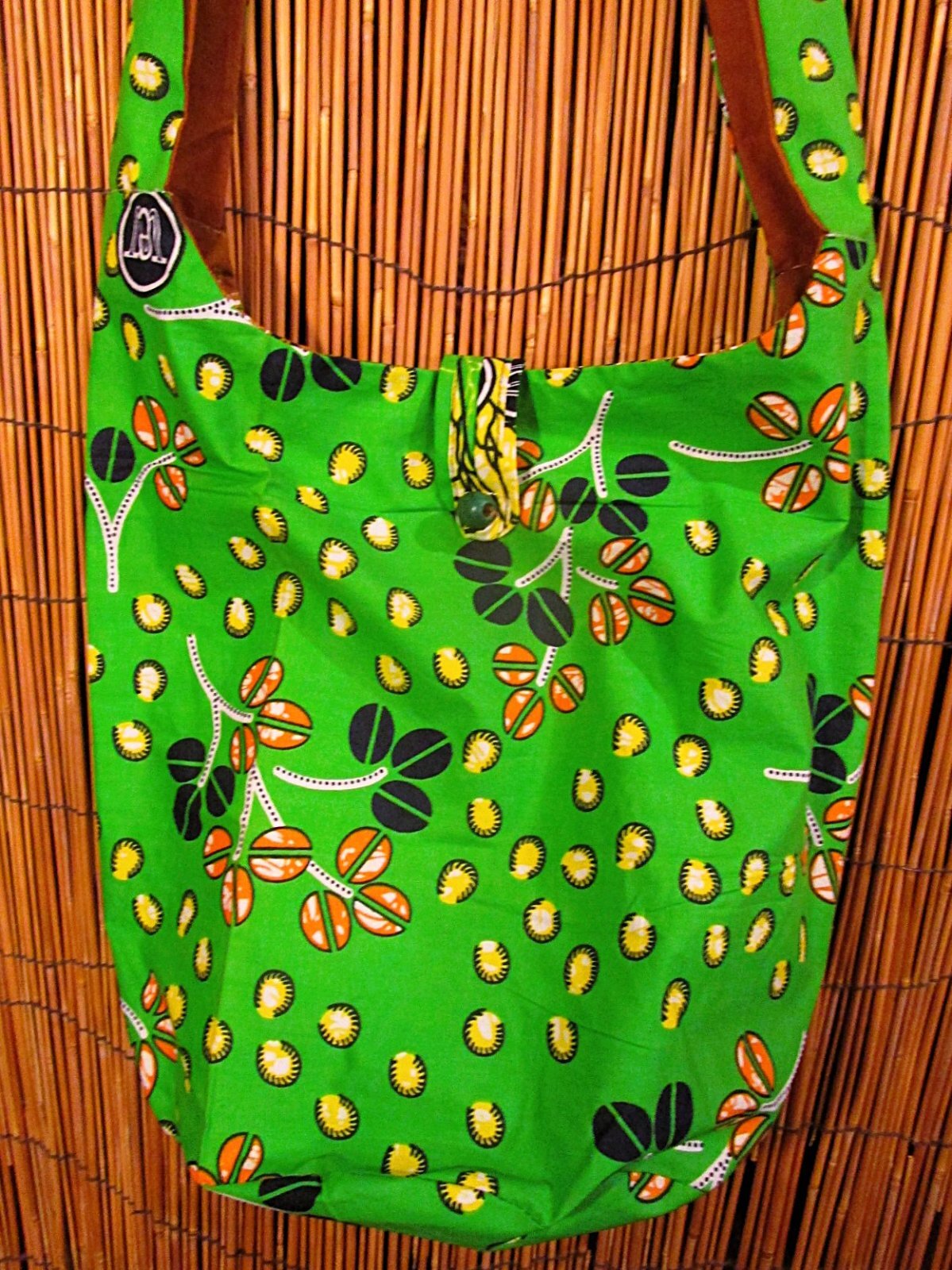 画像2: パーニュ生地＊アフリカンプリント＊ショルダーバッグ