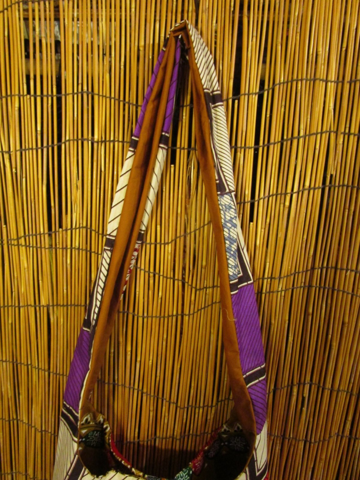 画像: パーニュ生地＊アフリカンプリント＊ショルダーバッグ