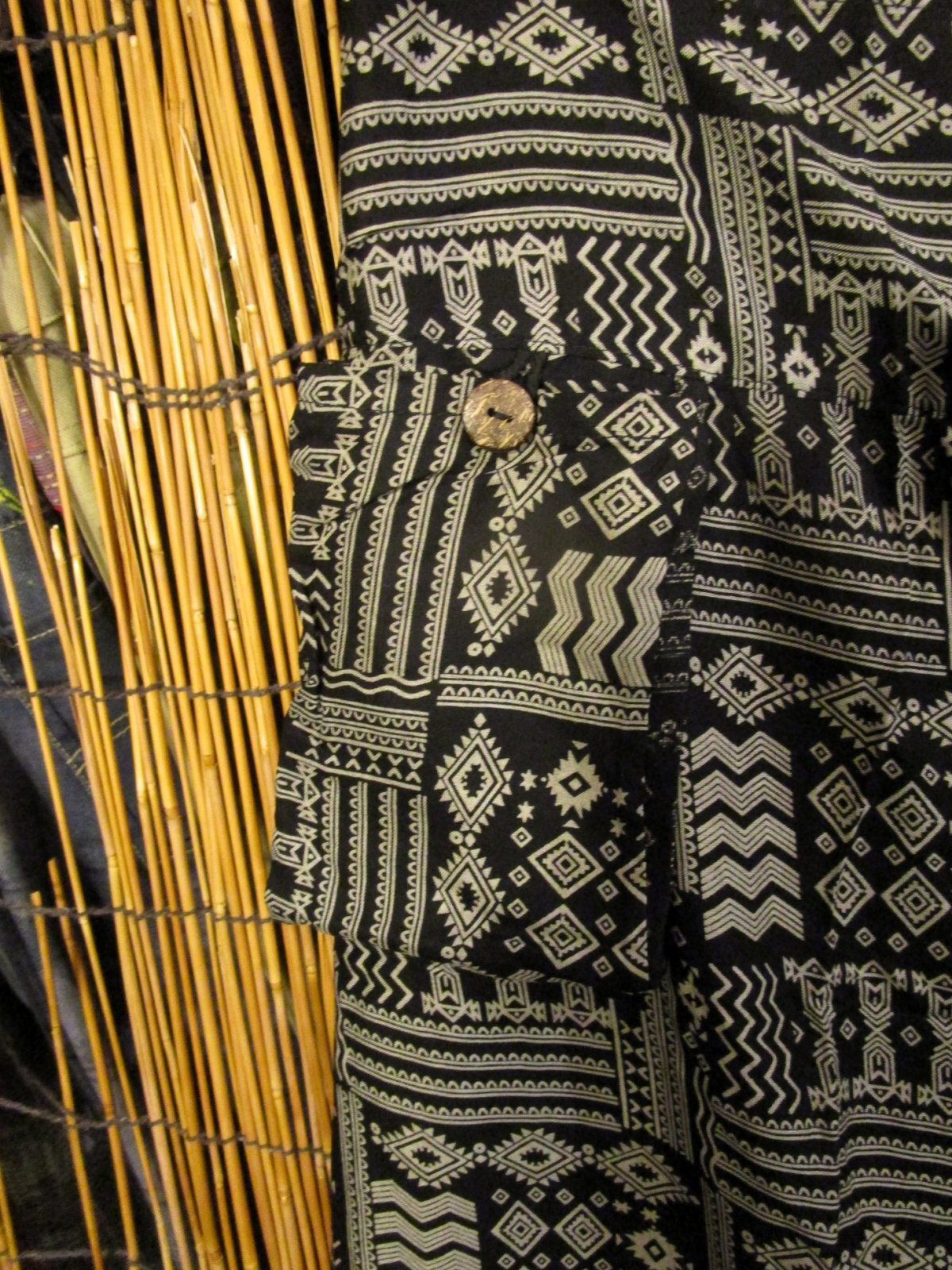 画像3: アジアンプリント＊レーヨン素材＊ふんわり＊アラジンパンツ