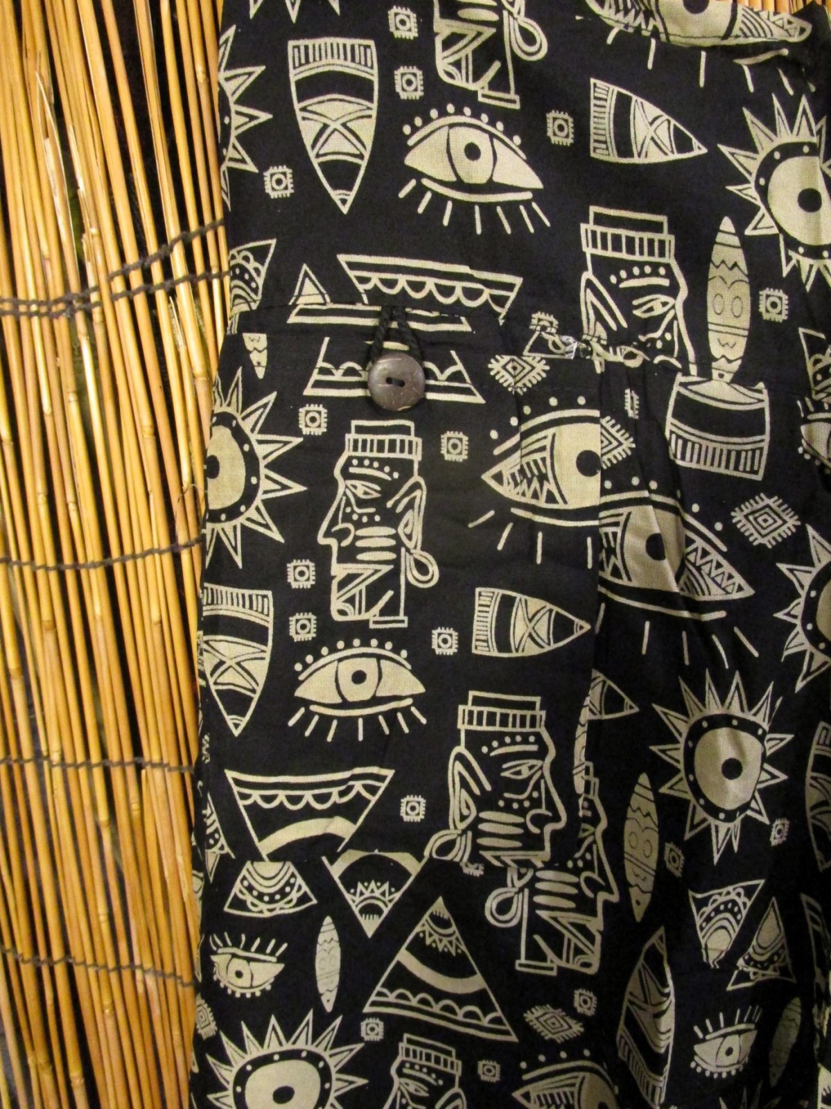 画像3: アジアンプリント＊レーヨン素材＊ふんわり＊アラジンパンツ