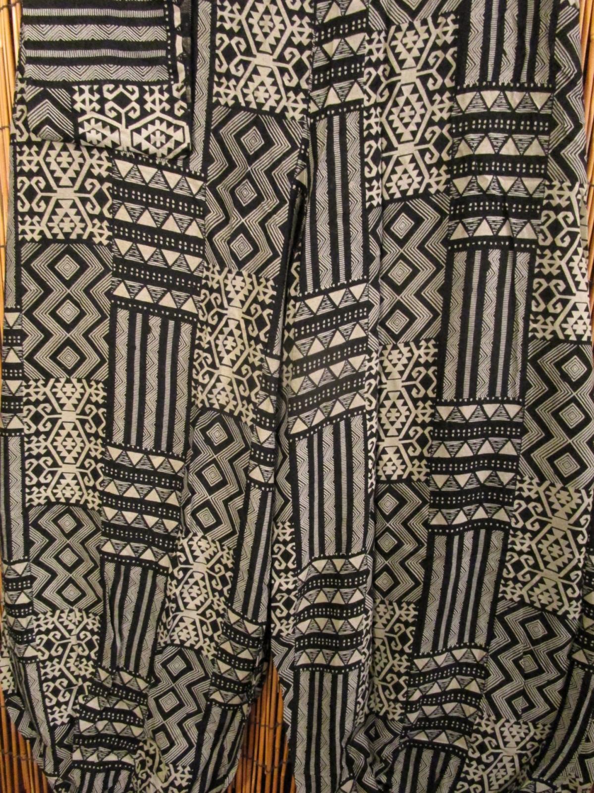 画像2: アジアンプリント＊レーヨン素材＊ふんわり＊アラジンパンツ