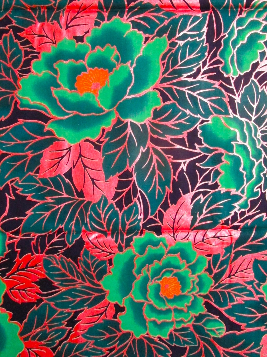 画像: アフリカンプリント生地 パーニュ