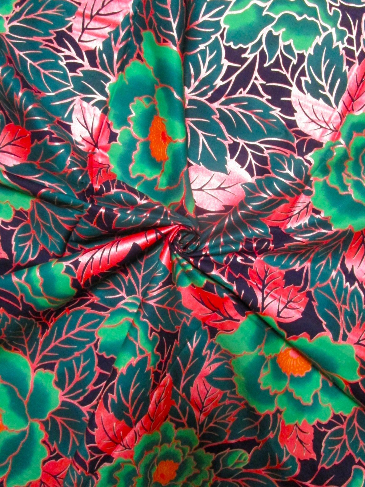 画像: アフリカンプリント生地 パーニュ