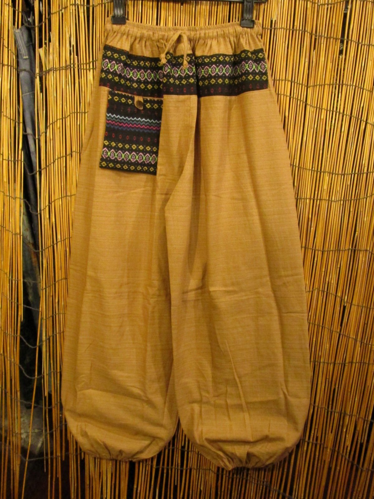 画像1: ゲリ生地＊コットン素材＊ふんわり＊アラジンパンツ