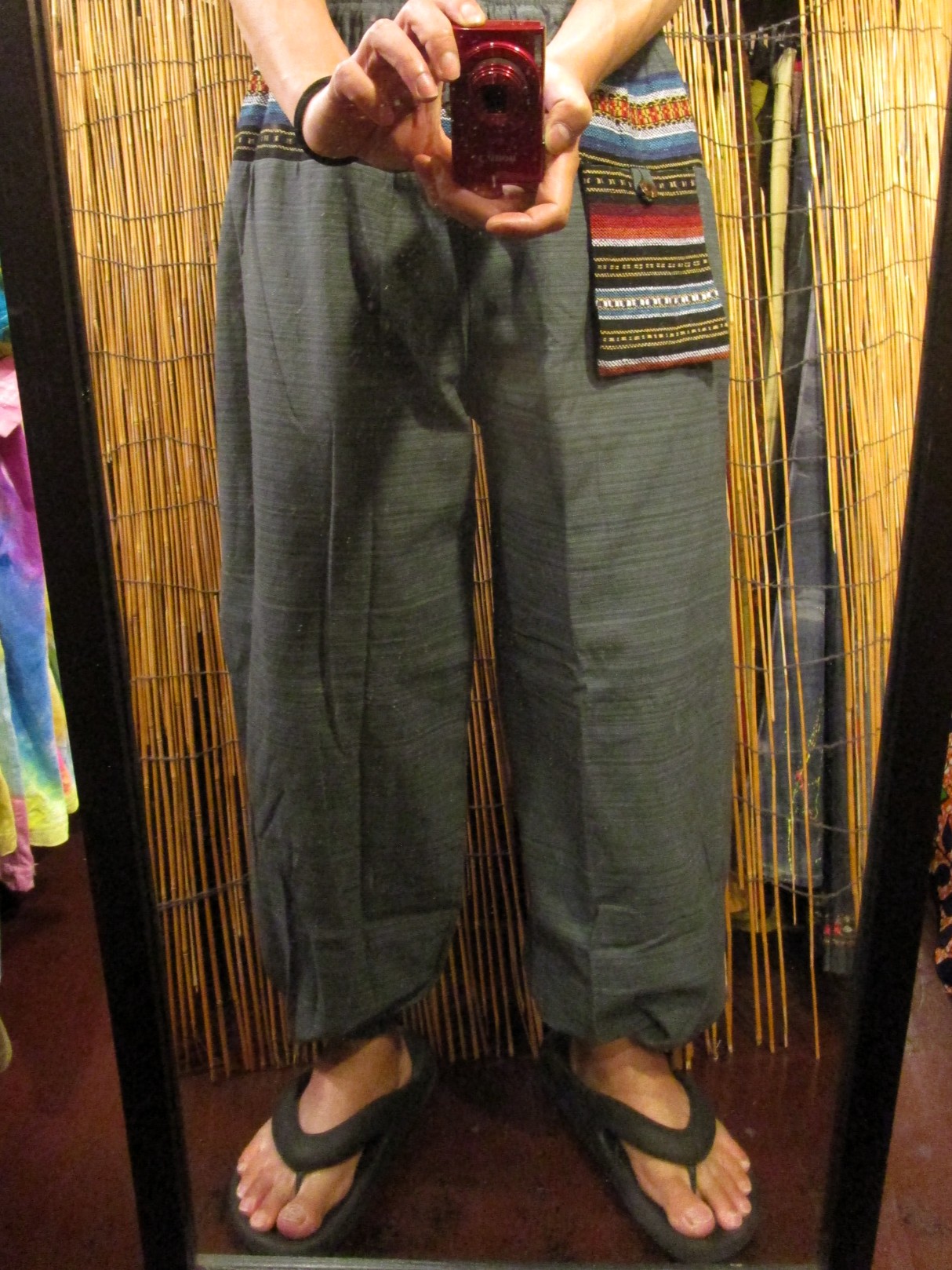 画像: ゲリ生地＊コットン素材＊ふんわり＊アラジンパンツ