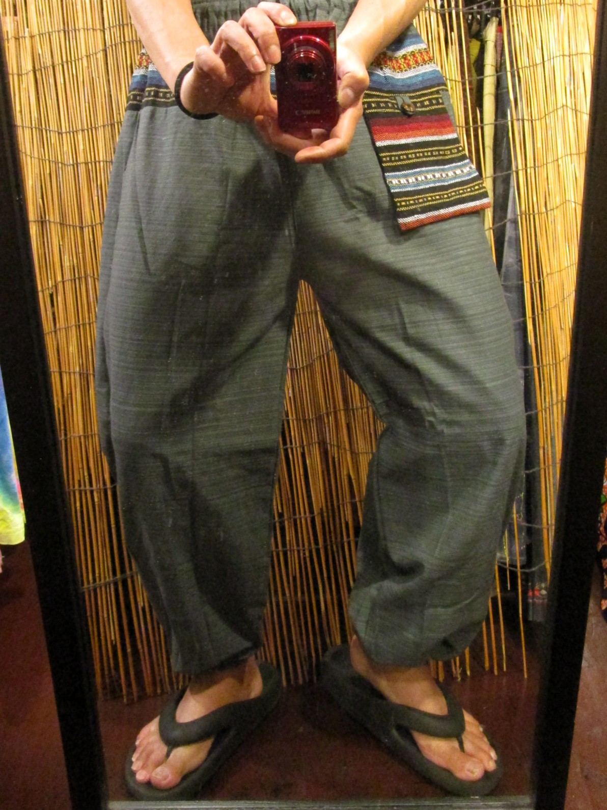 画像: ゲリ生地＊コットン素材＊ふんわり＊アラジンパンツ