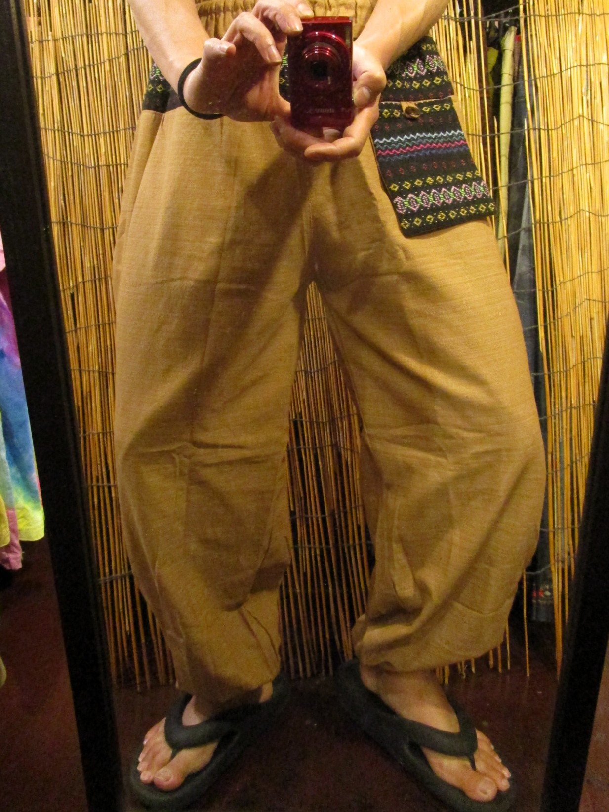 画像: ゲリ生地＊コットン素材＊ふんわり＊アラジンパンツ