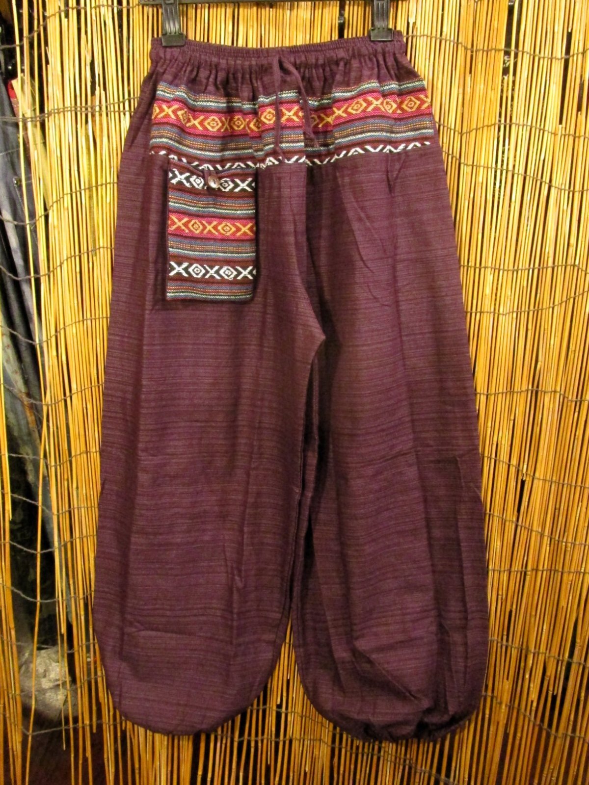 画像1: ゲリ生地＊コットン素材＊ふんわり＊アラジンパンツ