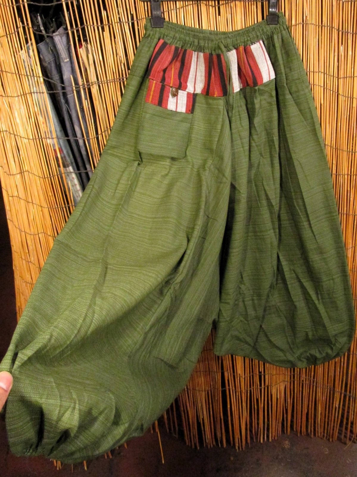 画像4: ナガ族＊コットン素材＊ふんわり＊サルエルパンツ