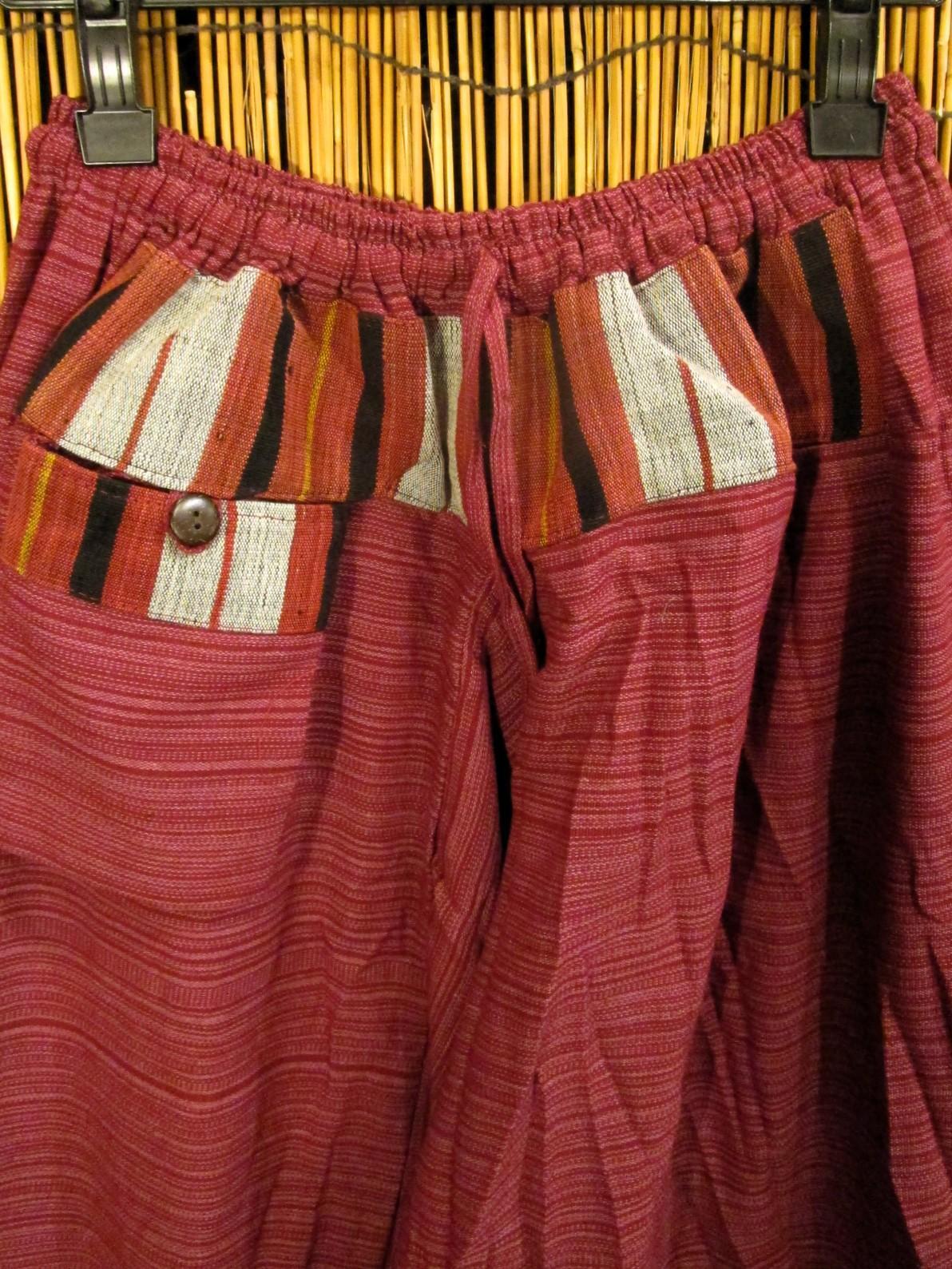 画像2: ナガ族＊コットン素材＊ふんわり＊サルエルパンツ