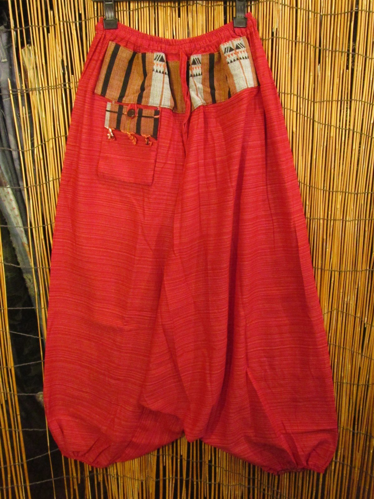 画像1: ナガ族＊コットン素材＊ふんわり＊サルエルパンツ