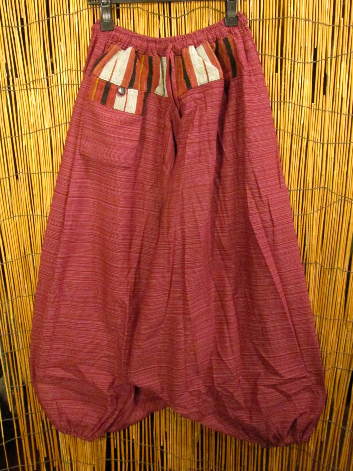 画像1: ナガ族＊コットン素材＊ふんわり＊サルエルパンツ