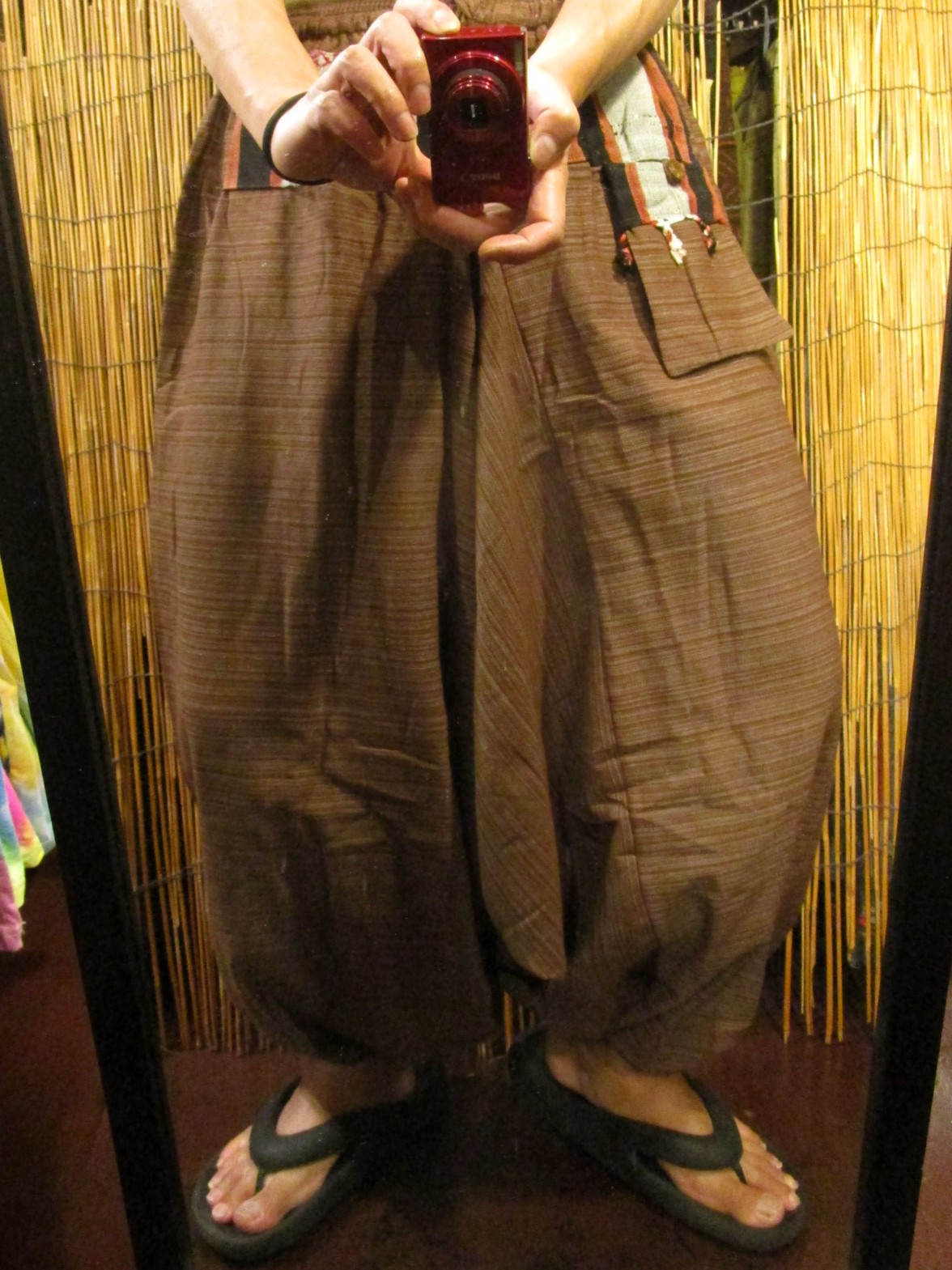 画像: ナガ族＊コットン素材＊ふんわり＊サルエルパンツ