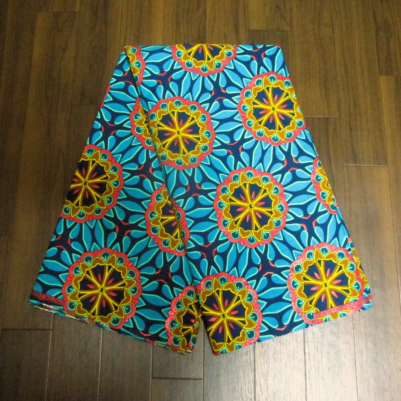 画像2: アフリカンプリント生地 パーニュ