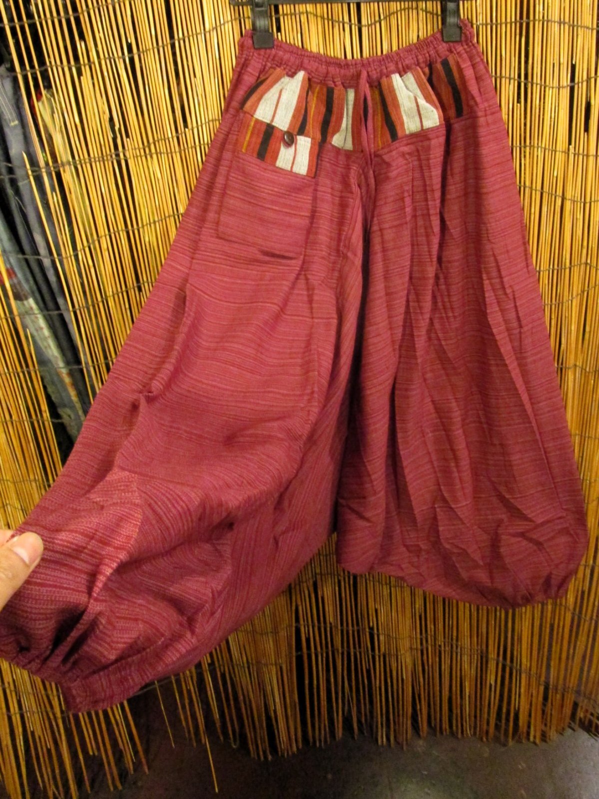 画像4: ナガ族＊コットン素材＊ふんわり＊サルエルパンツ