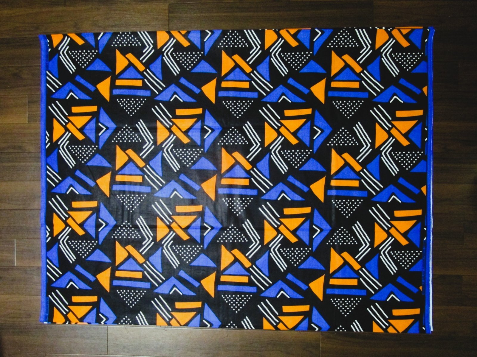 画像: アフリカンプリント生地 パーニュ