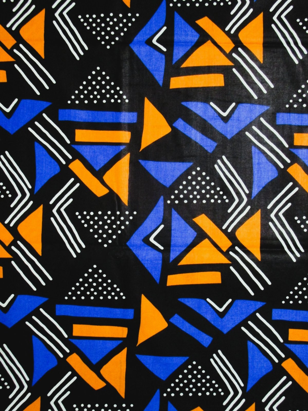 画像: アフリカンプリント生地 パーニュ