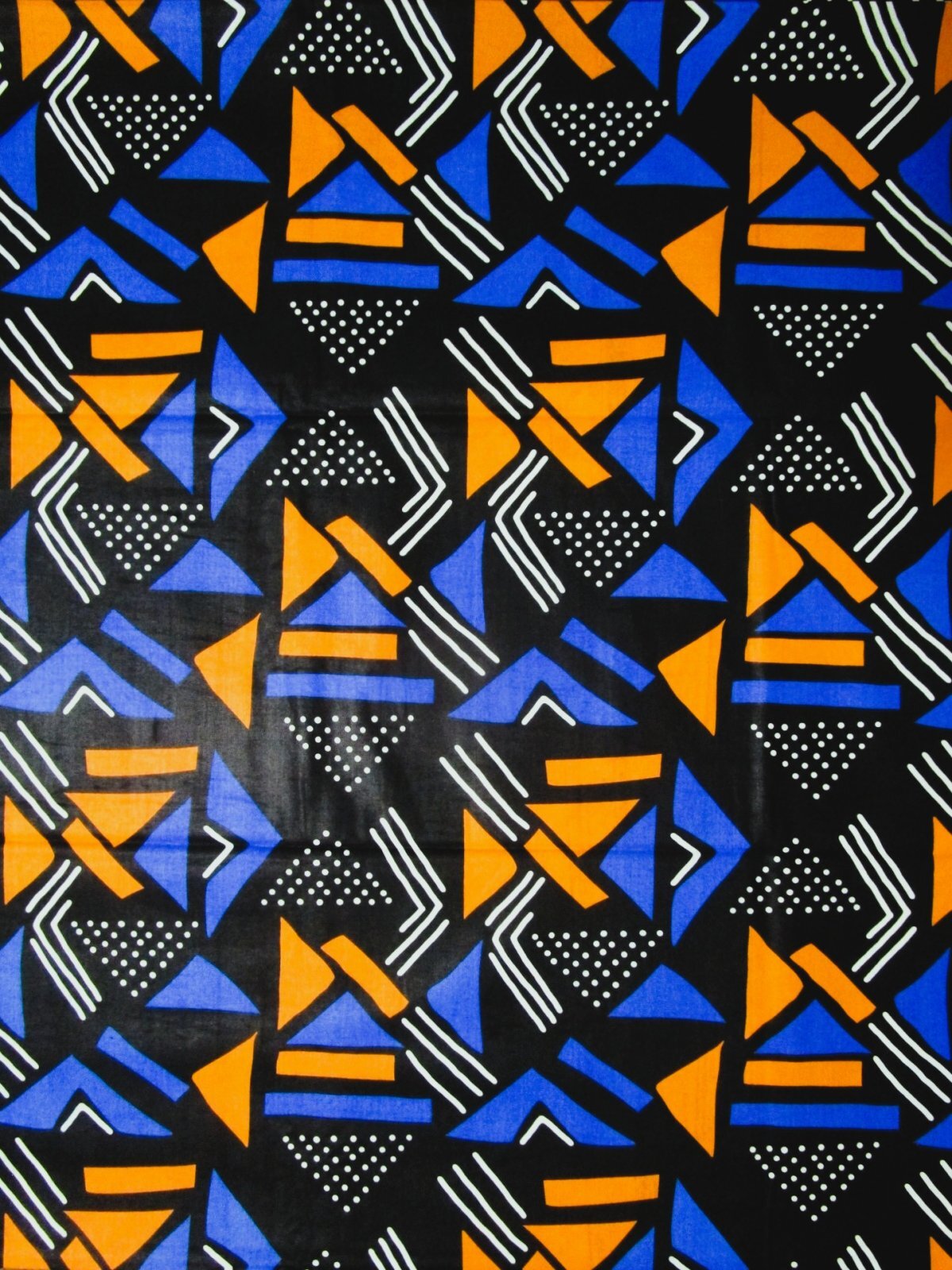 画像1: アフリカンプリント生地 パーニュ